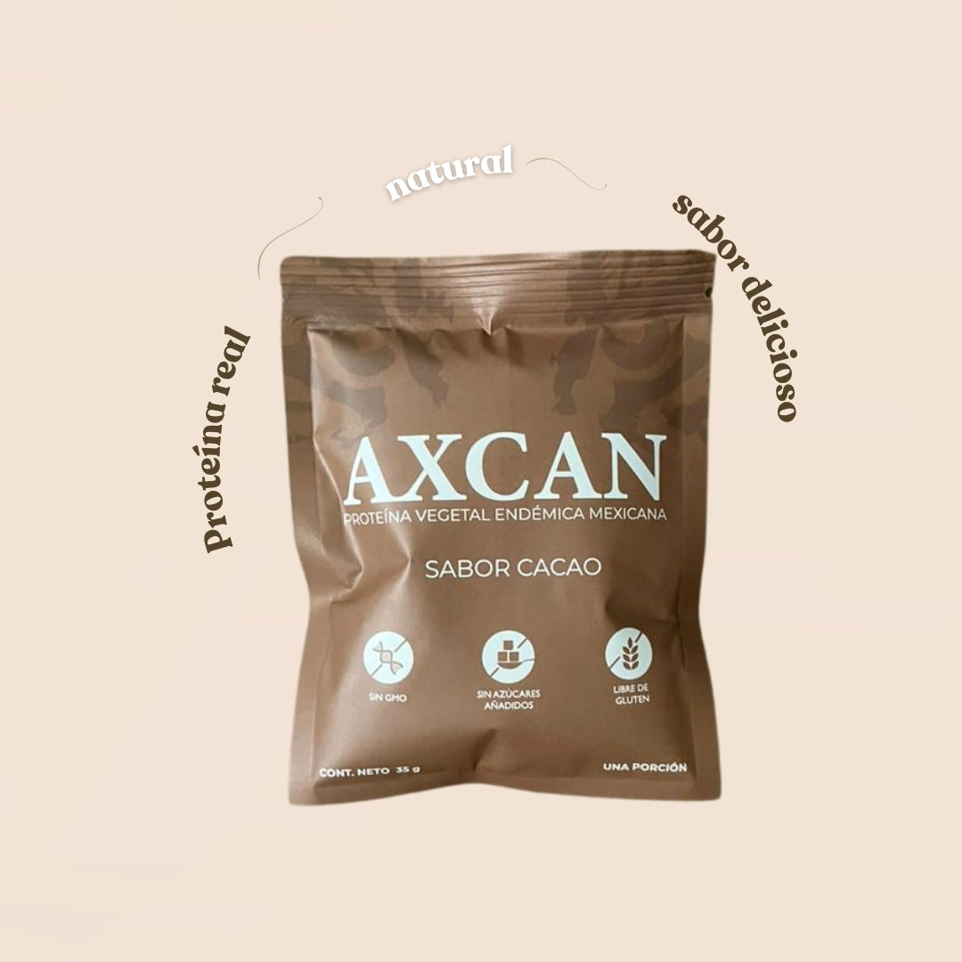 Sachets proteína vegana de Cacao ( caja con 8 piezas)